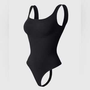 NWT Revenge X Body Square Neck Snatched Bodysuit Black S A95